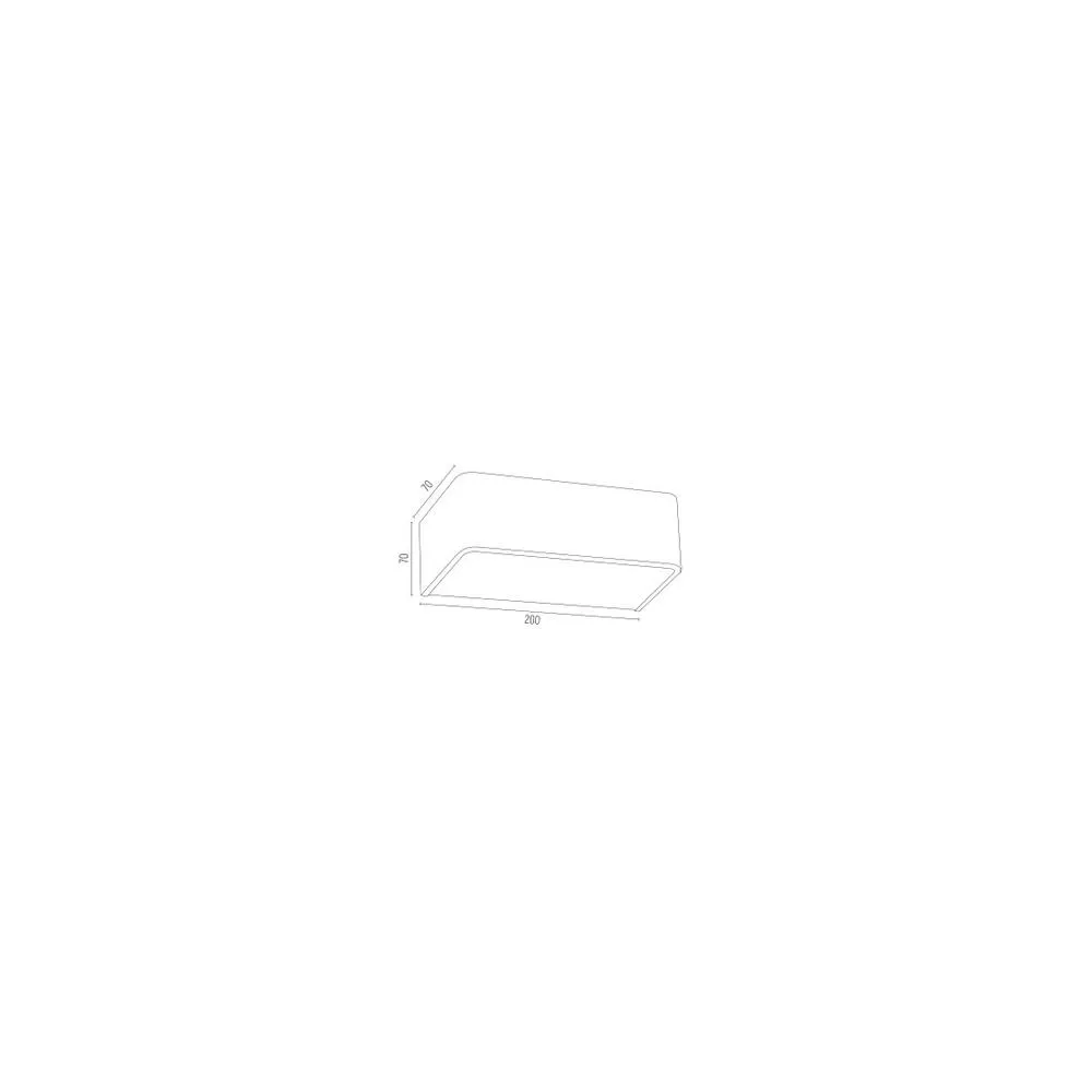 Netlighting Rodan 20cm Flush Wall Lamp Gold Shine White Finish 2