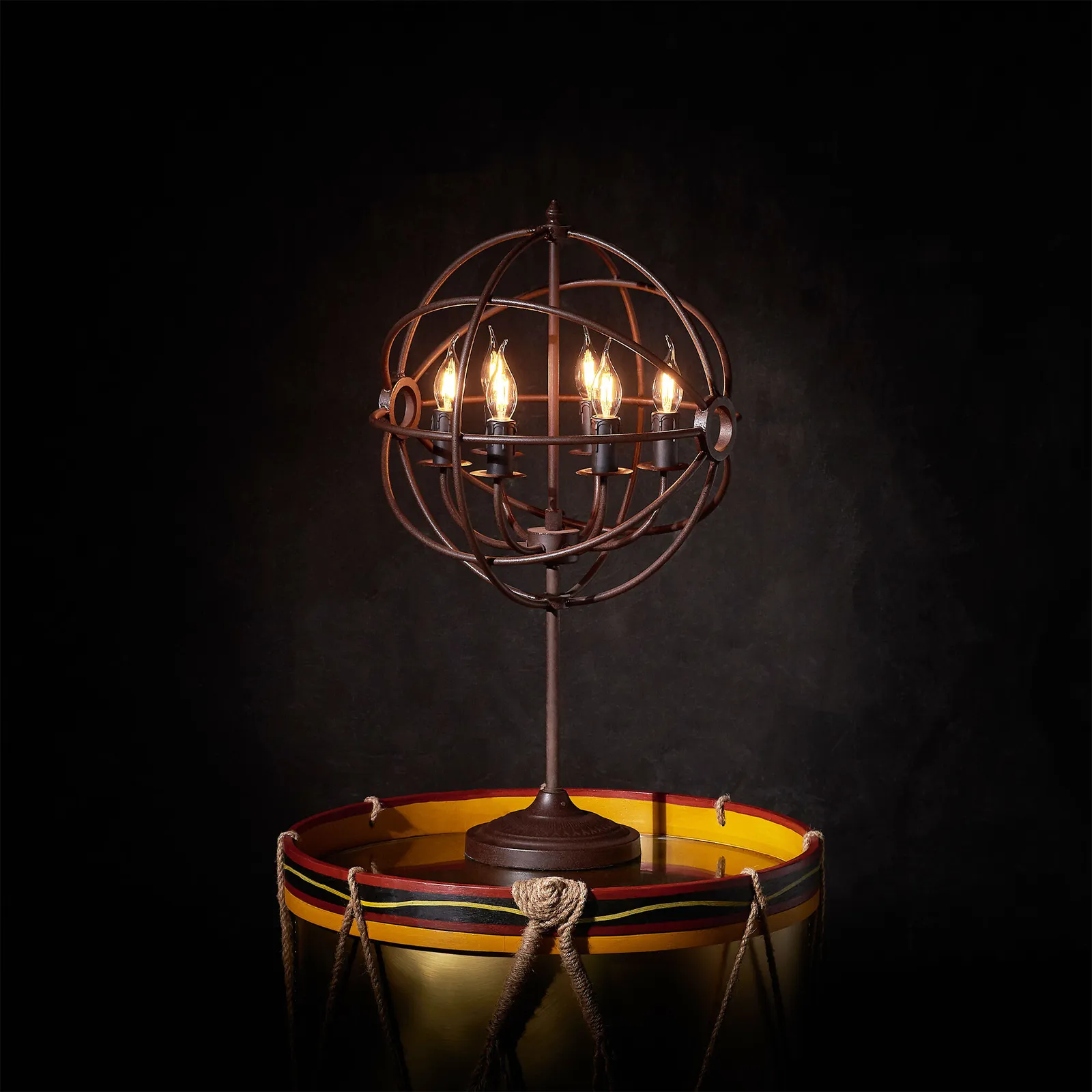 Timothy Oulton Gyro Table Lamp Metal | Barker & Stonehouse 2