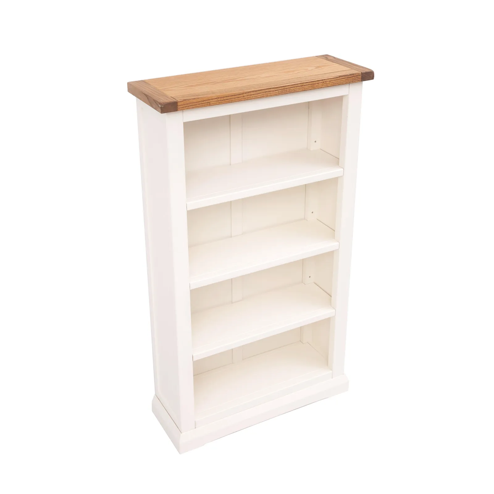 Cabinet Bits Bookcase with plinth 120x70x25cm in Off-White 3