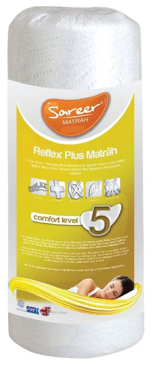 Sareer Furniture Limited Reflex Foam Mattress in White 5