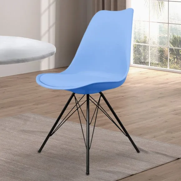 Fusion Living Soho Plastic Dining Chair 1