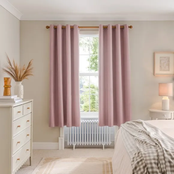 Luna Brushed Eyelet Curtains (Blackout Available) 4