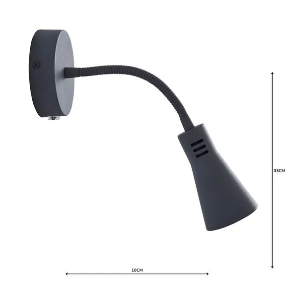 Nola Adjustable Plug In Wall Light 5