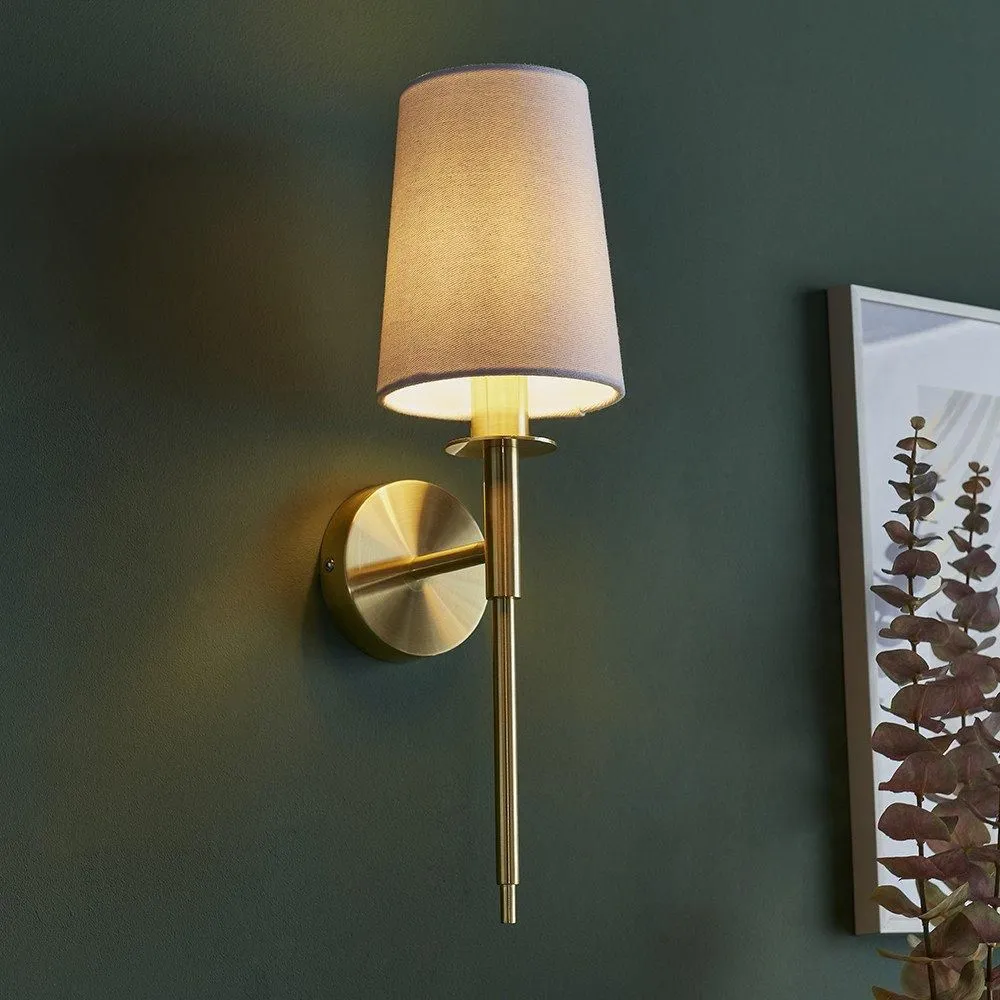 Netlighting 'FLORENCE' Stylish Contemporary Dimmable Decorative Indoor Wall Lamp in Yellow 2