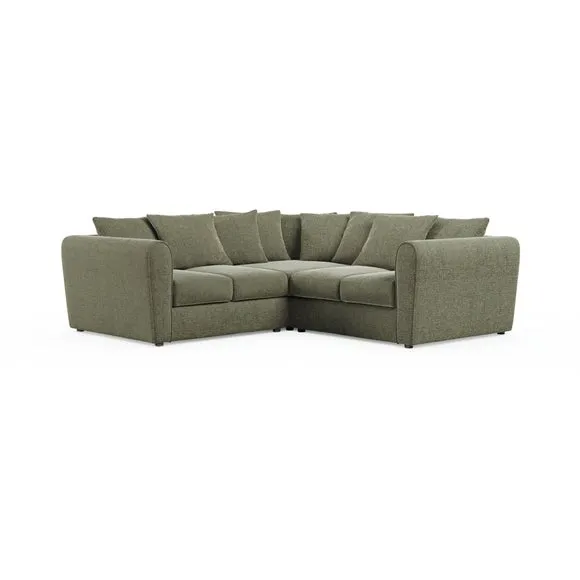 Blake Soft Texture Chenille Large Corner Sofa 6