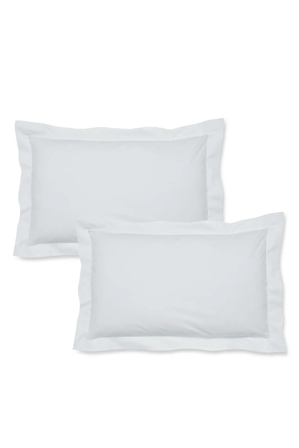 Catherine Lansfield 'Easy Iron Percale' Oxford Pillowcase Pair in White 1