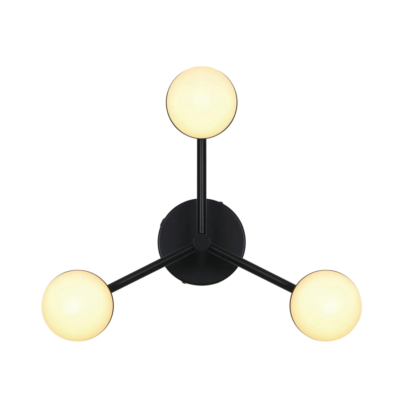 Nordlux Contina Ceiling Light Black Metal Hallway G9 Mains 10cm 2