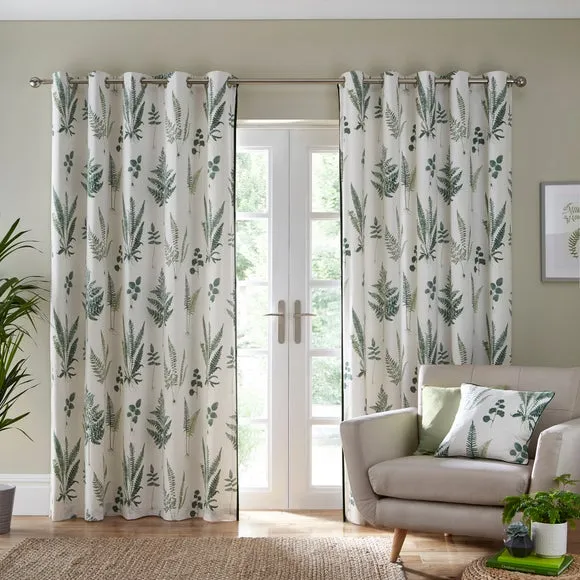 Fern Eyelet Curtains 2