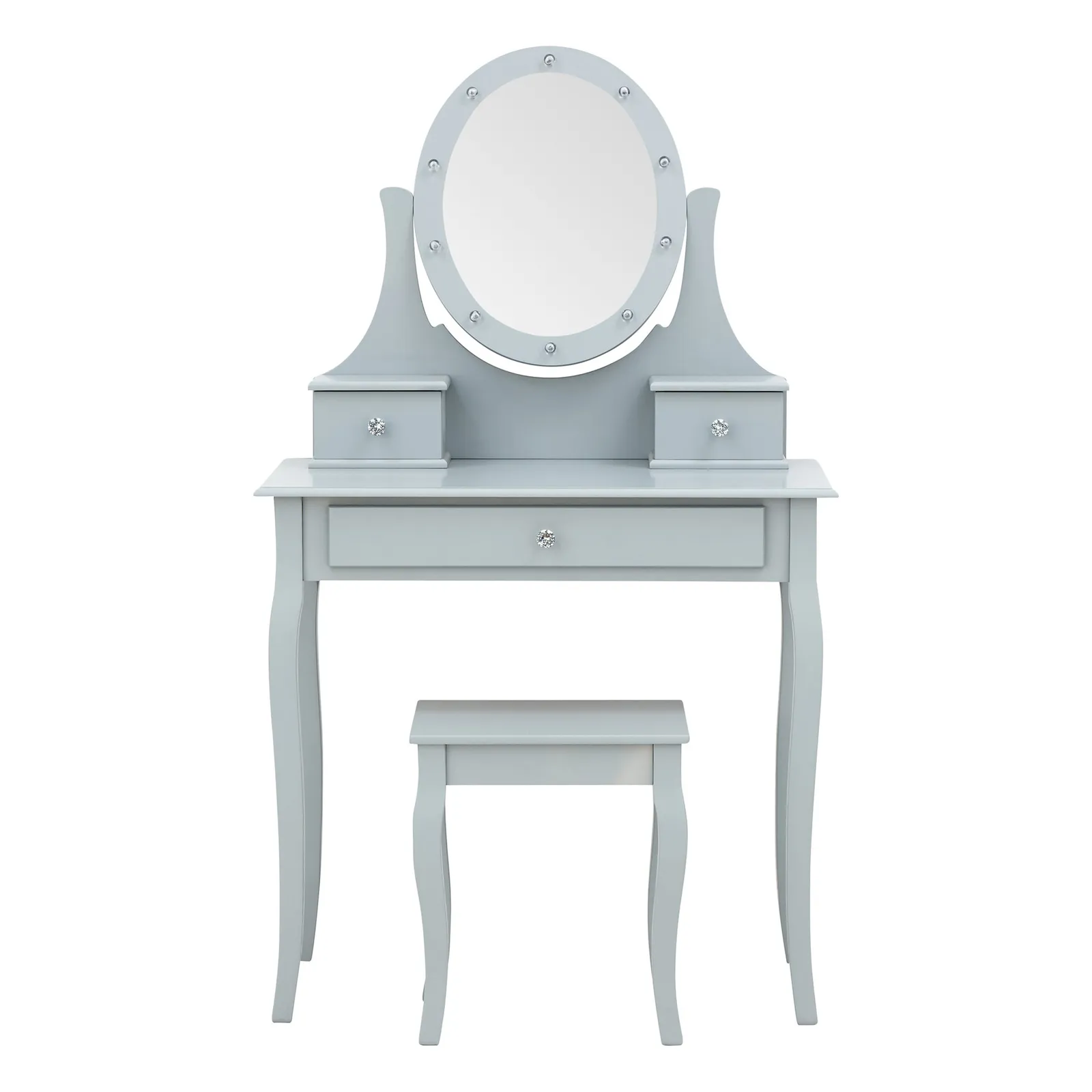 Grace LED Dressing Table Grey