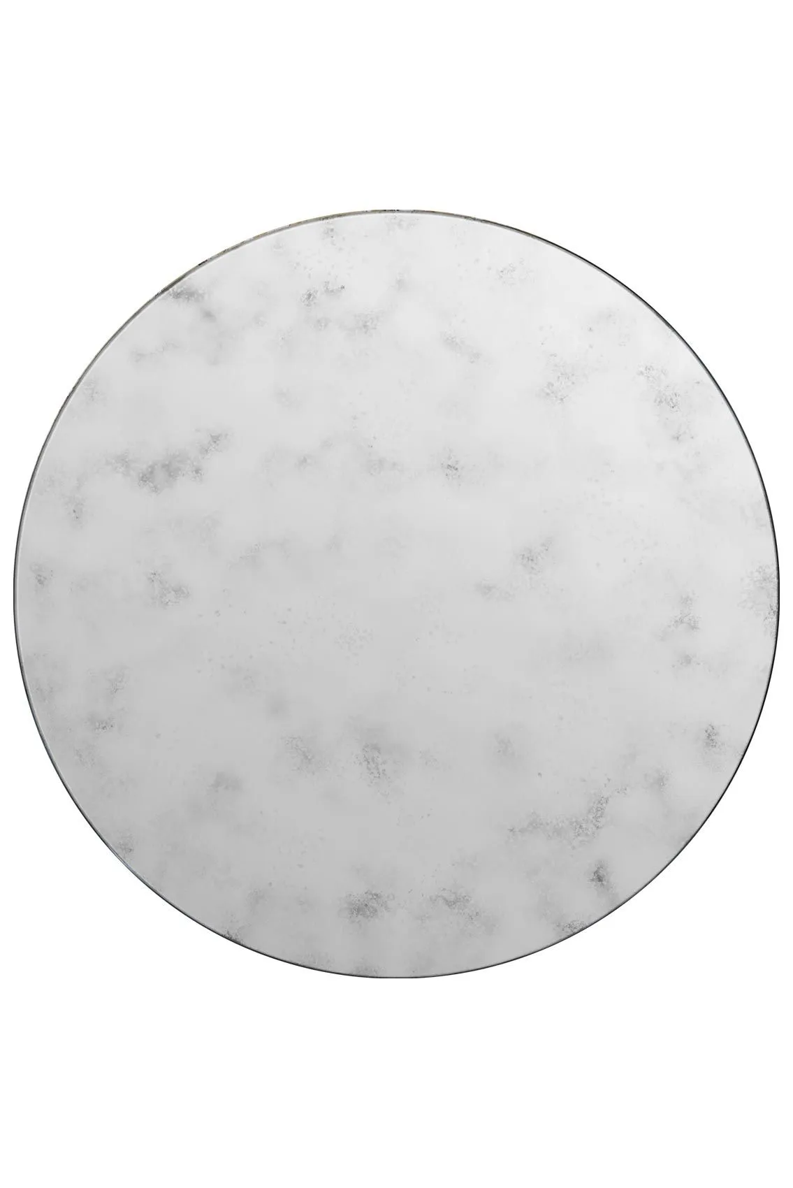 MirrorOutlet Round Circular Antiqued Mirror with Polished Edge 31" X 31" (80x80CM) in Silver 6