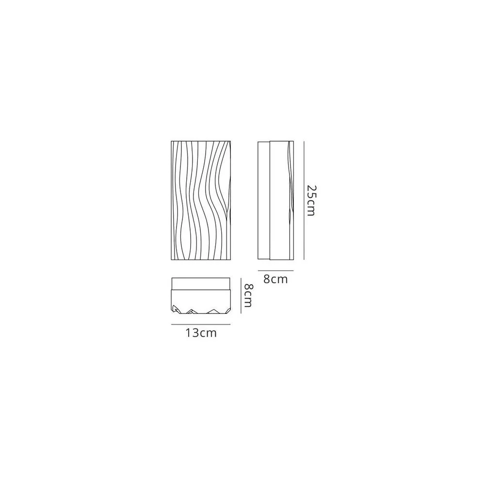 Netlighting Arena Wall Lamp 12W LED White IP44 3000K 720lm Chrome White Acrylic 2