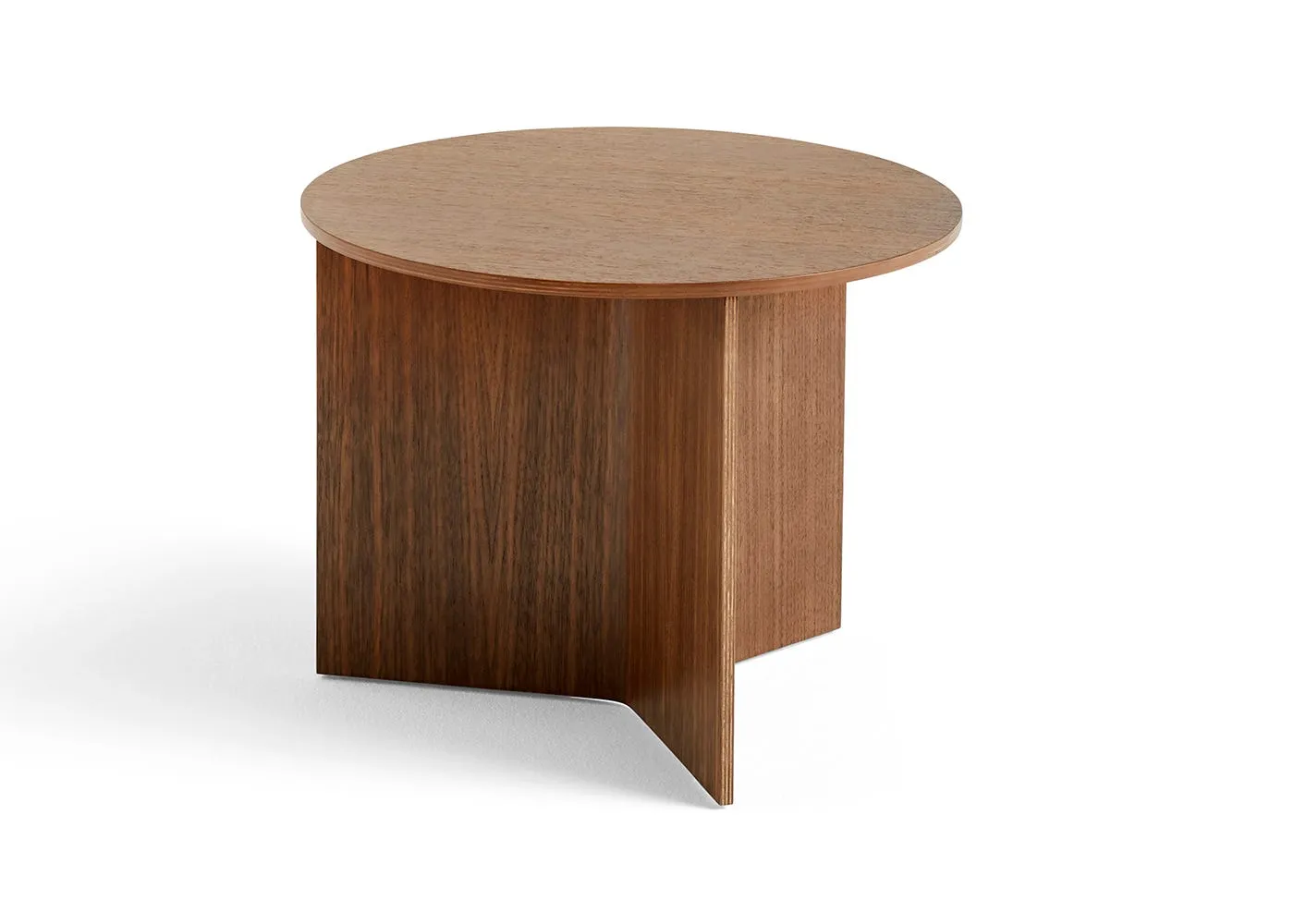 HAY Slit Table Wood Walnut 45 x 35.5cm