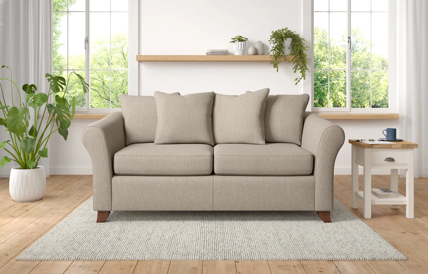 M&S Abbey Scatterback 3 Seater Sofa