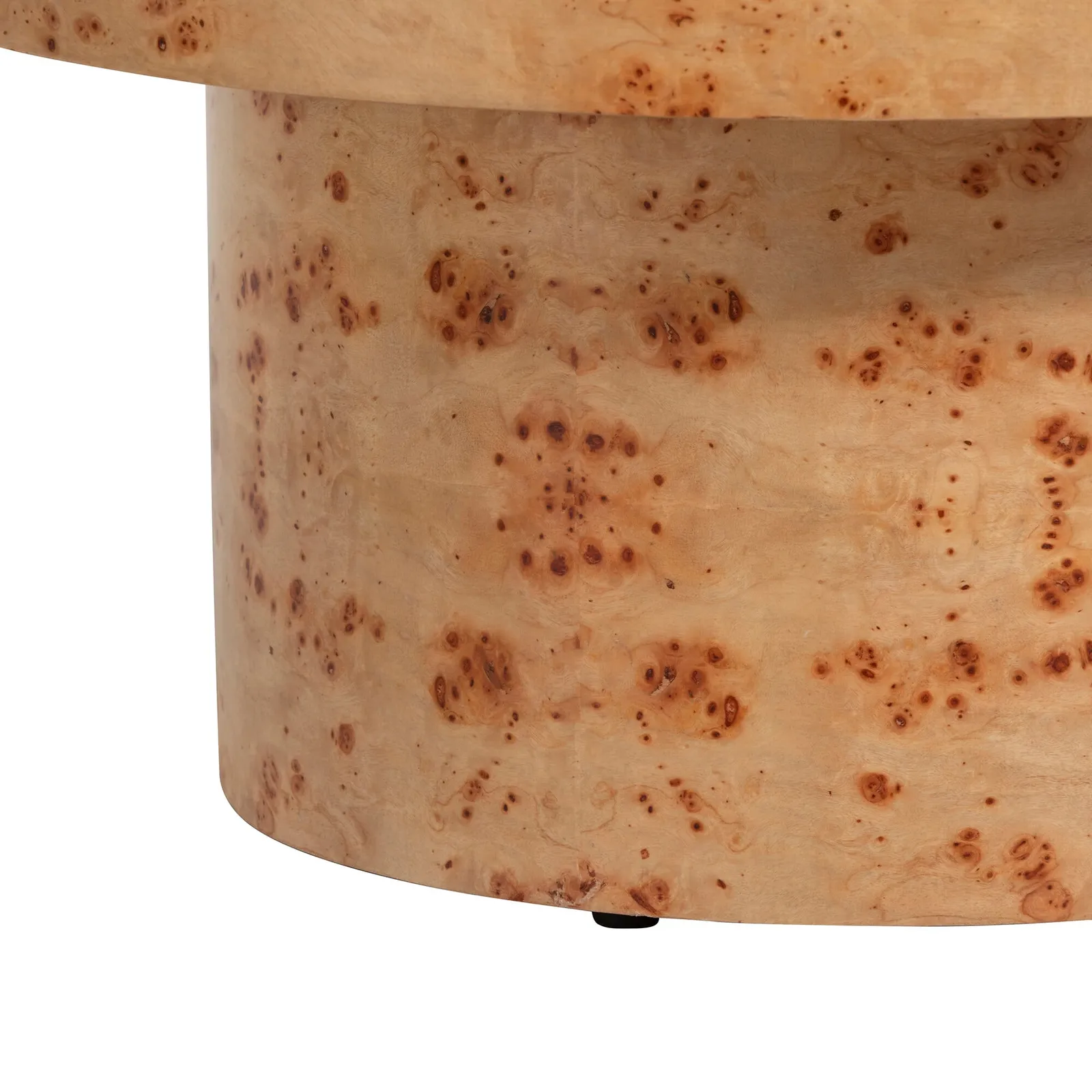 Castile Lamp Table, Round, Neutral Wood | Barker & Stonehouse 6