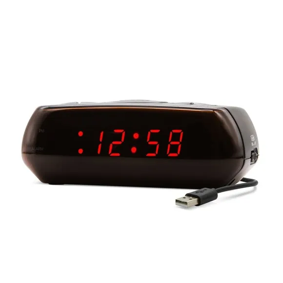 Acctim Miramar Black Alarm Clock 5