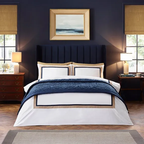 Dorma Alderton 100% Cotton Sateen Duvet Cover & Pillowcase Set 5