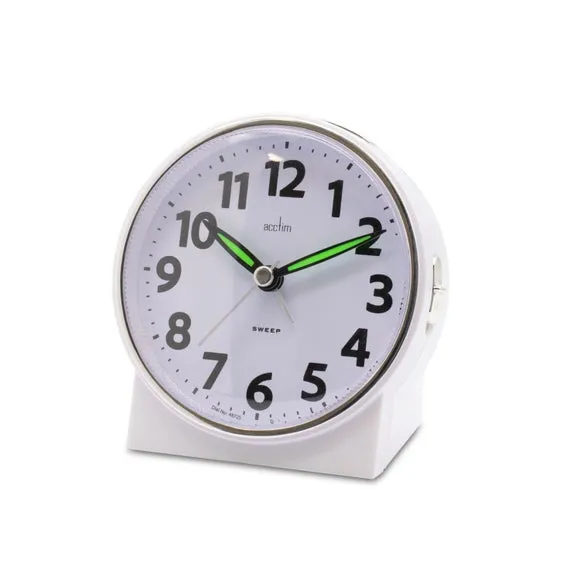 Acctim Micah Non Ticking Analogue Alarm Clock 5