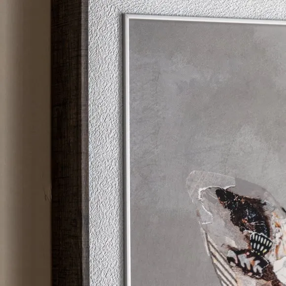 Cedar and Sage Wildlife Portait 1 Framed Canvas 3