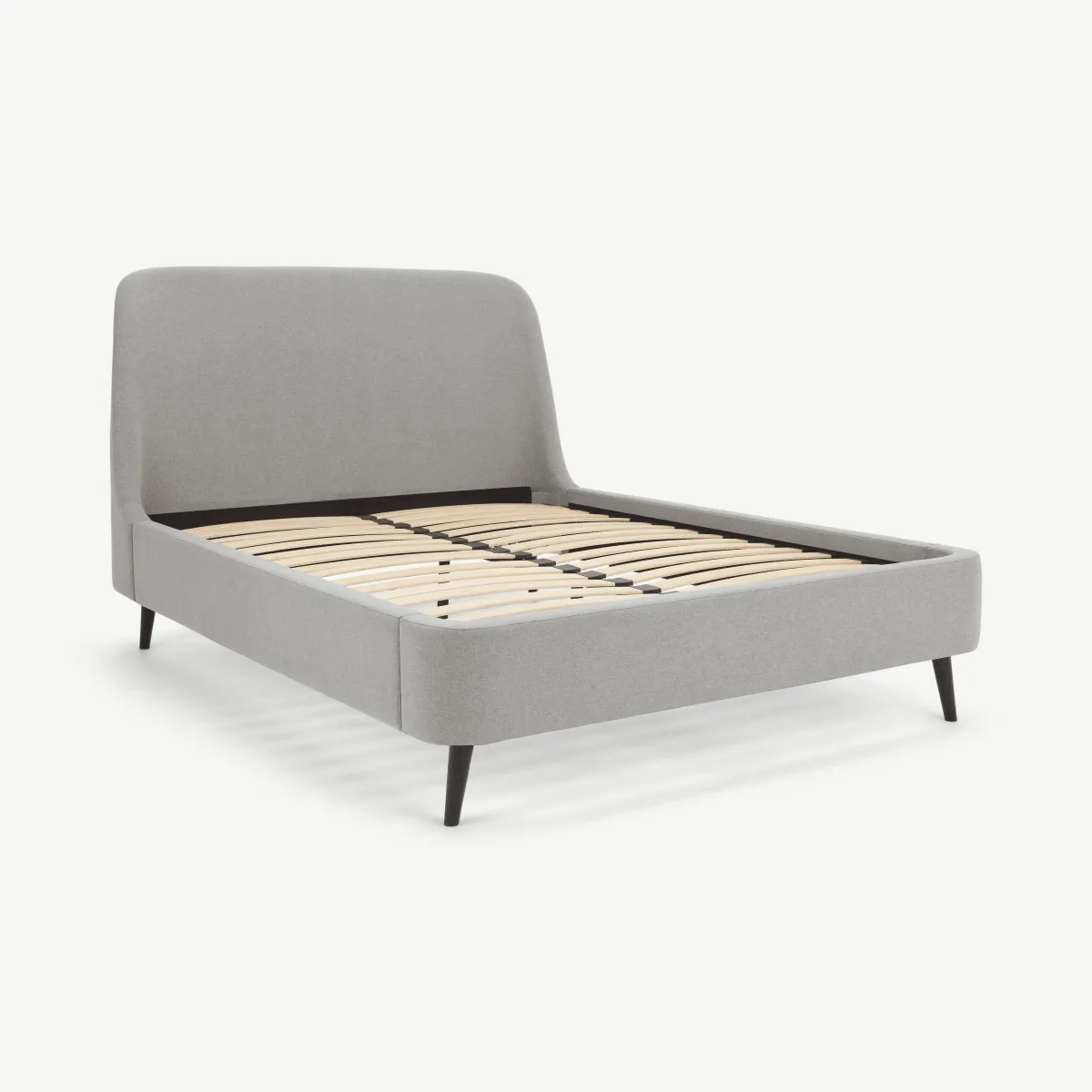 Hayllar Double Bed, Cool Grey
