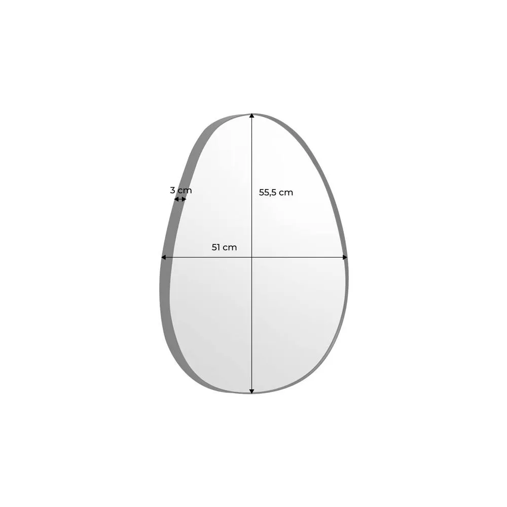 sweeek Black metal mirror 5