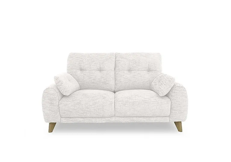 Malmo Fabric 2 Seater Sofa - Frost