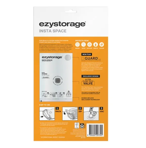 Ezy Storage Insta Space Pack of 2 Vacuum Storage Bags 2