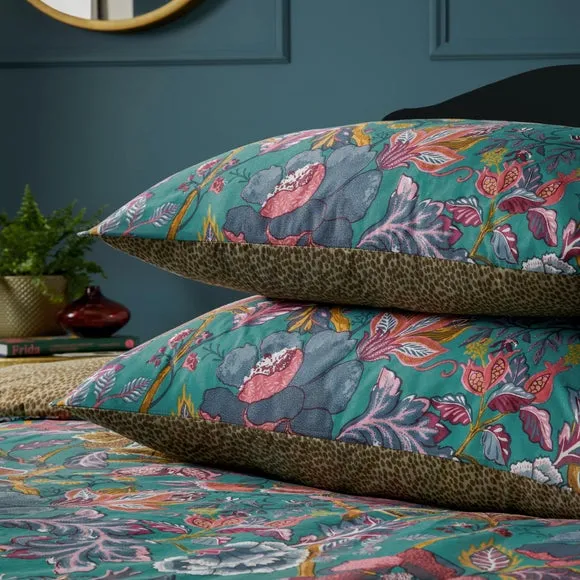 Wylder Tropics Viranai Reversible Duvet Cover and Pillowcase Set 3