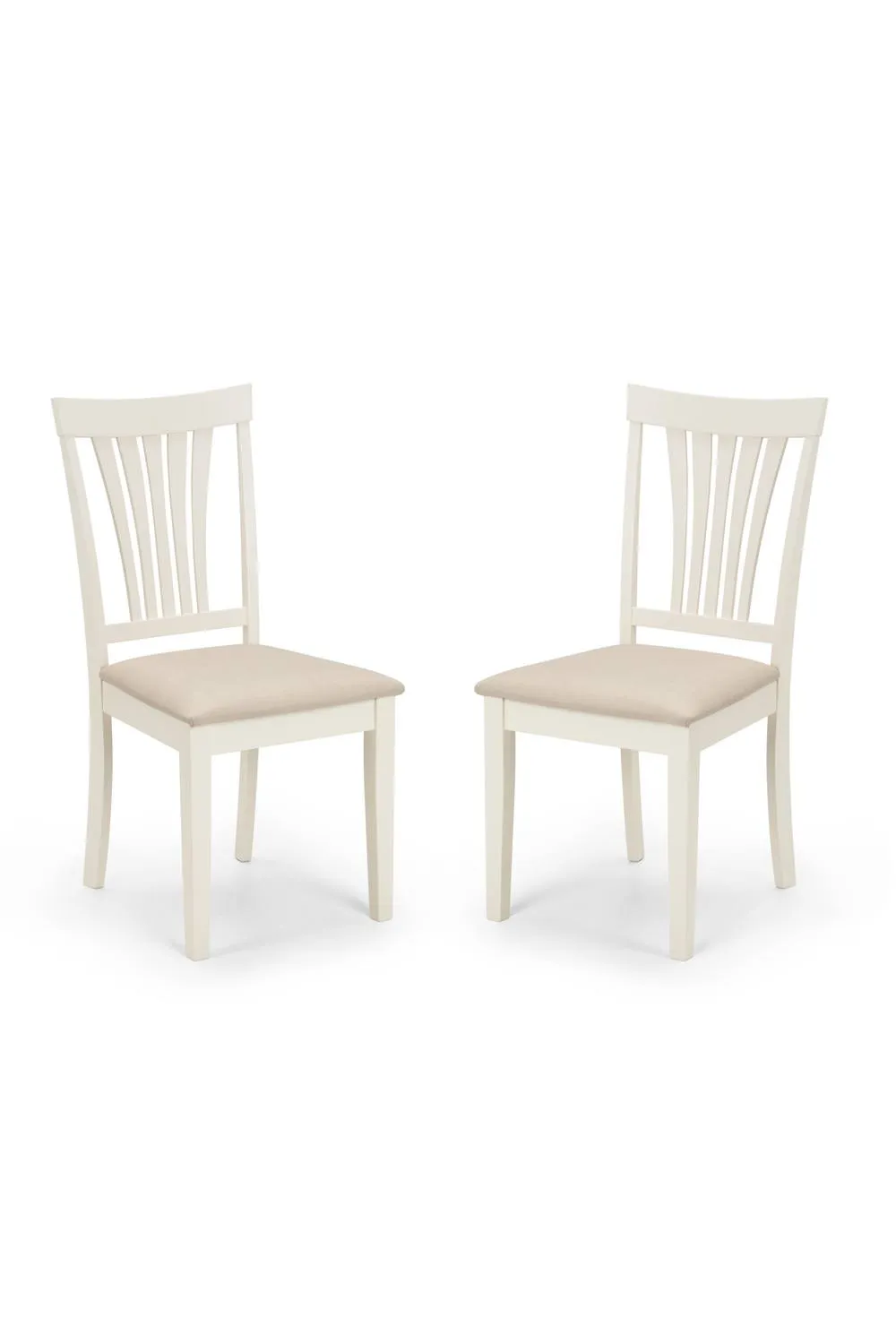 Julian Bowen Stanmore Dining Chair (Set of 2) in Ivory 3