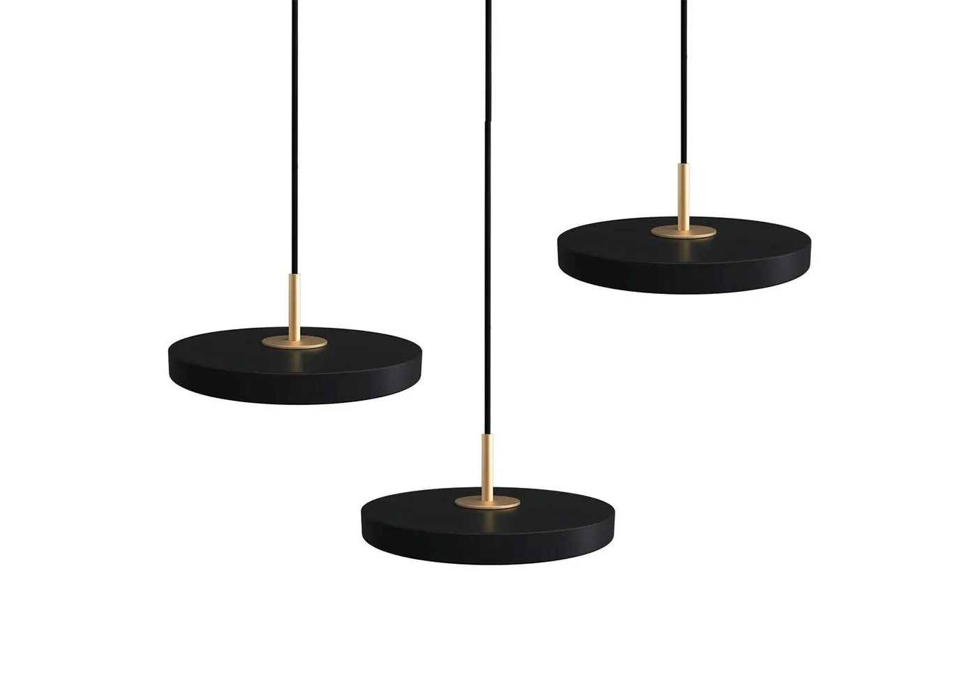 Heal's Asteria LED Micro Cluster 3 Pendant Light Black