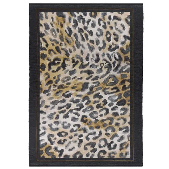 Paoletti Leopardis Leopard Indoor Outdoor Rug 5