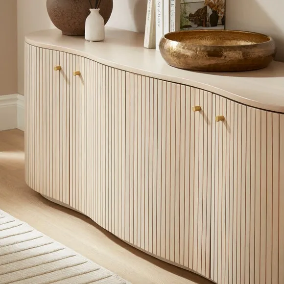 Tarla Extra Wide Sideboard, Mango Wood 3