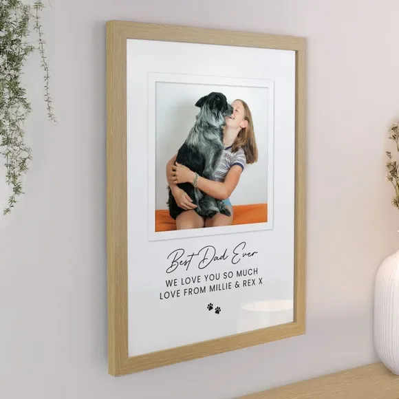 Personalised Pet Photo Framed Print 3