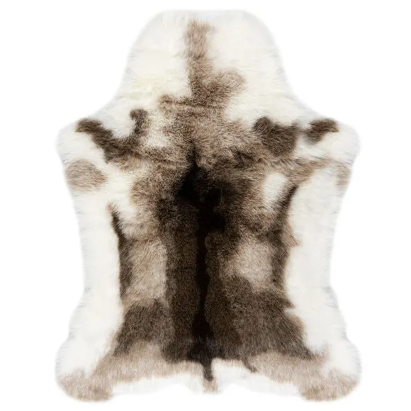 Reindeer Faux Fur Rug 5