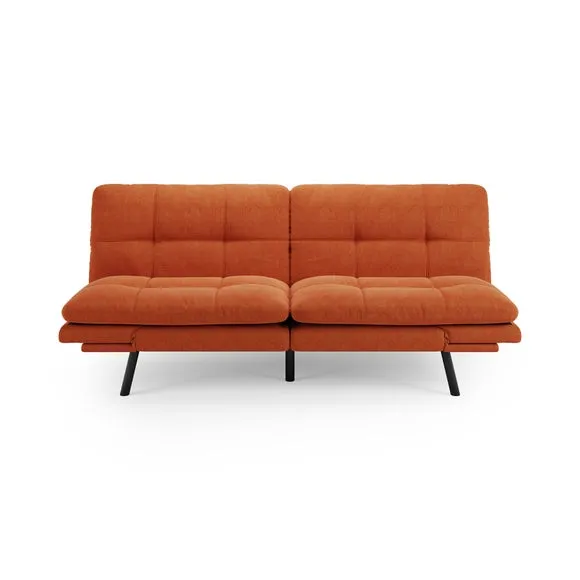 Harrison Quilted Chenille Clic Clac Sofa Bed 6