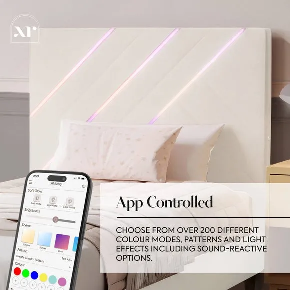 XR Living Lily LED Bed 4