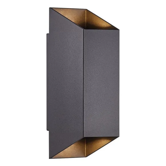 Nordlux Nico Square 22 - Wall light - Black, Black 4
