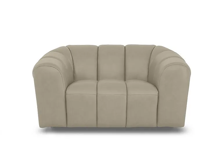 Rhianna Leather Cuddler Chair