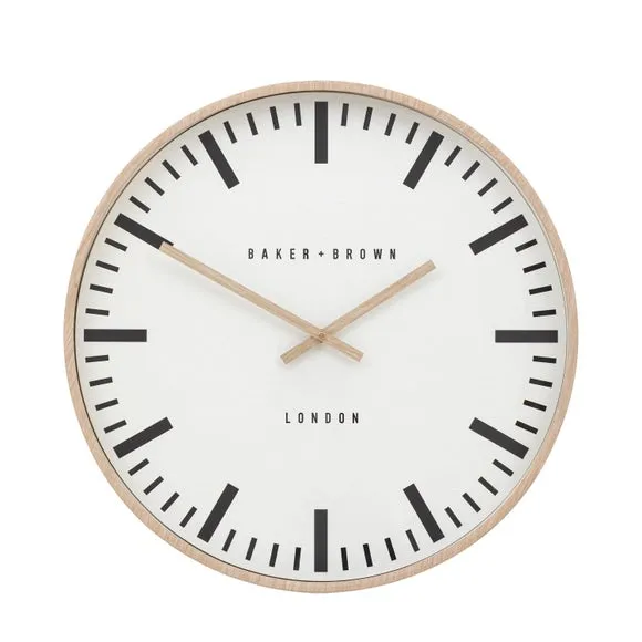 Cedar & Sage Longstone Round Wall Clock
