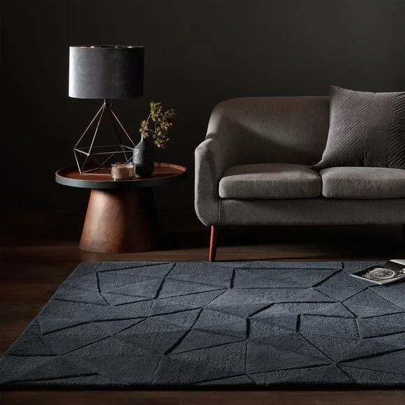 Shard Geometric Wool Rug 1