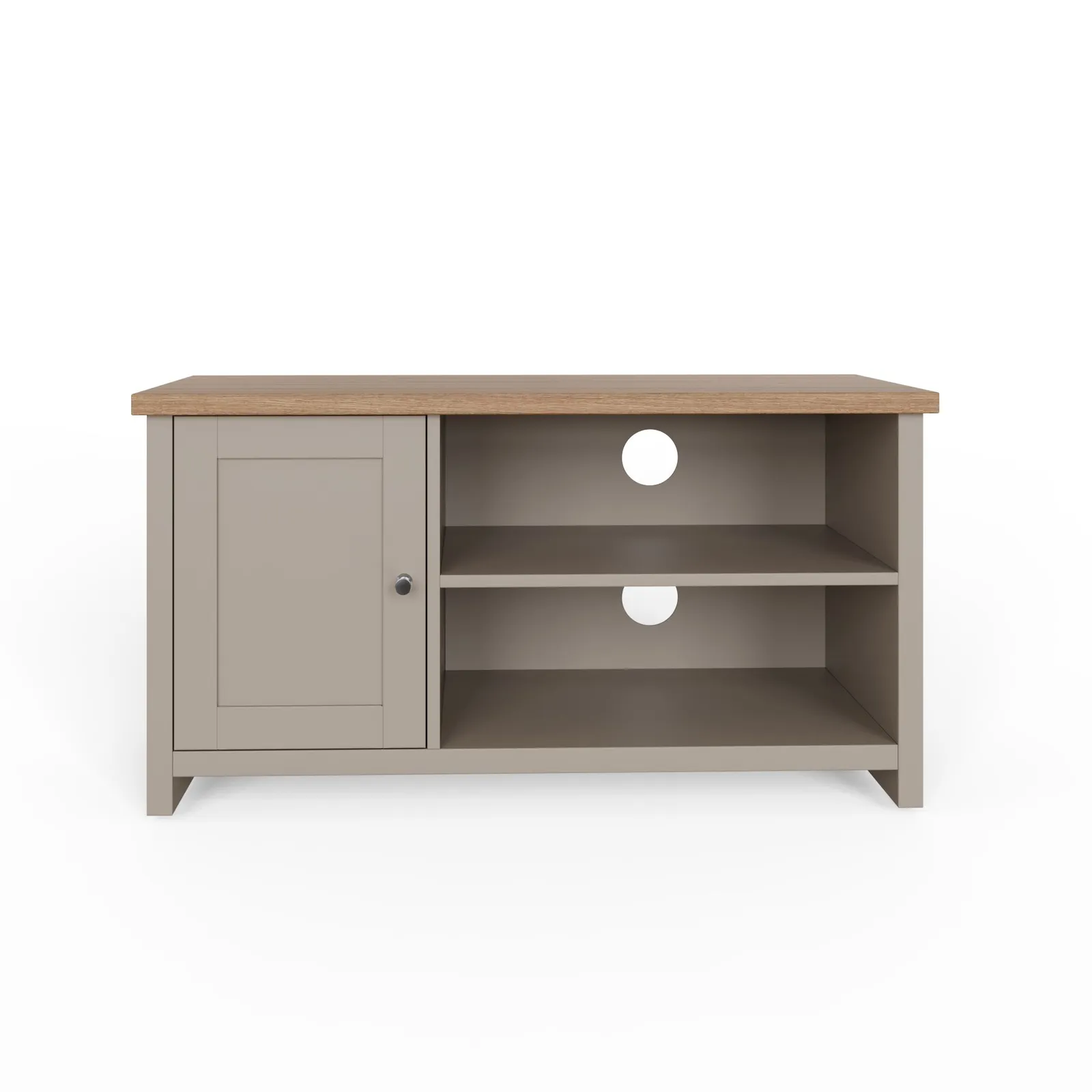 GFW Lancaster Small TV Cabinet in Grey 5