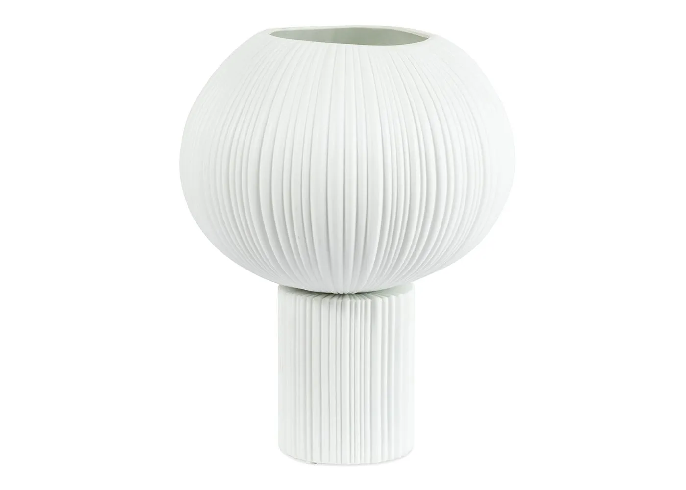 Heal's Sea Urchin Porcelain Table Lamp White