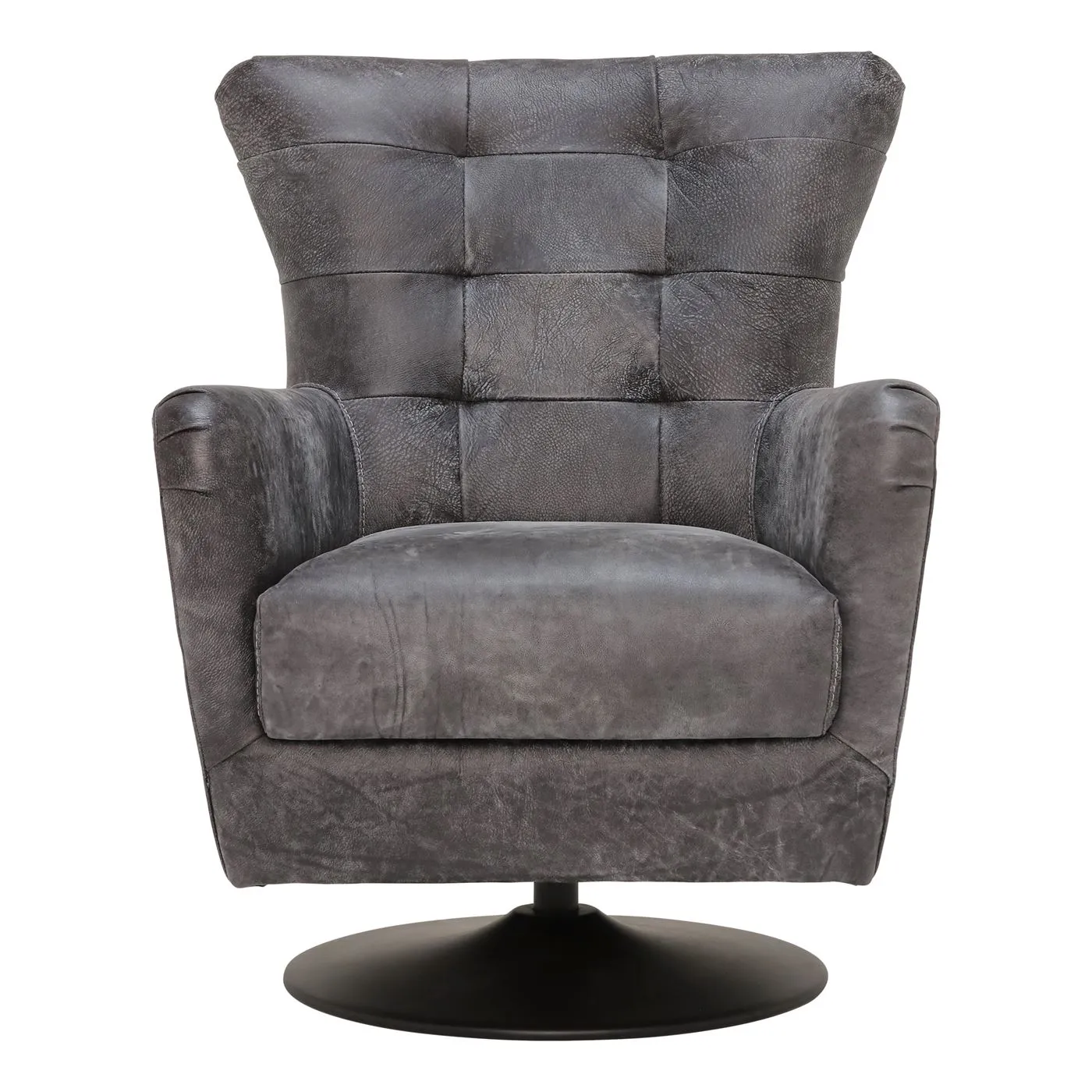 New Grigri Leather Swivel Chair