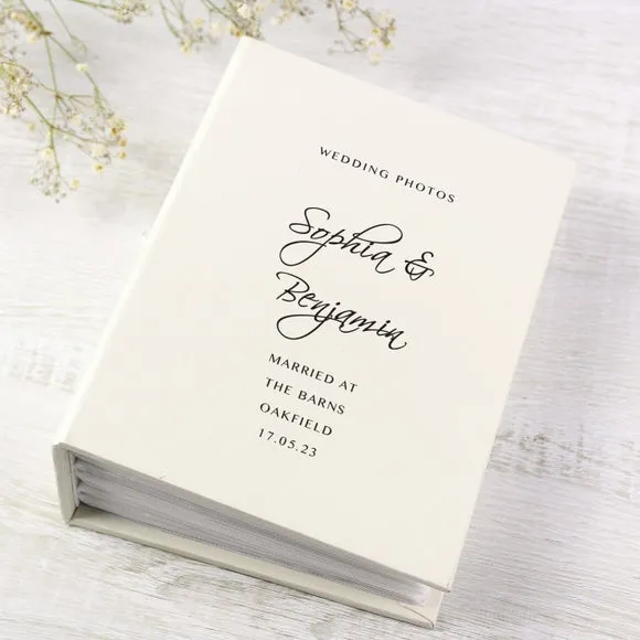 Personalised Free Text Photo Album with Sleeves 6