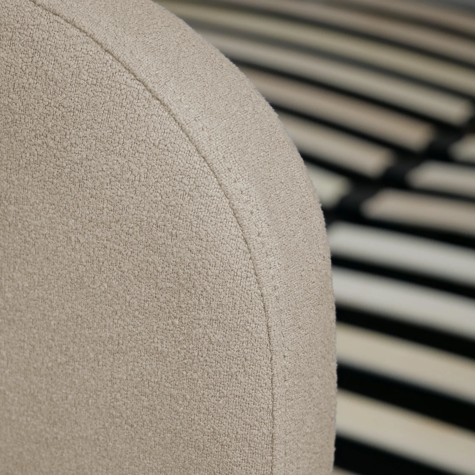 GFW Florence Boucle Ottoman Storage Bed in Stone 6
