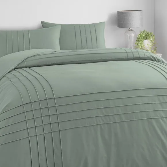 Jessa Pintuck Duvet Cover & Pillowcase Set 2