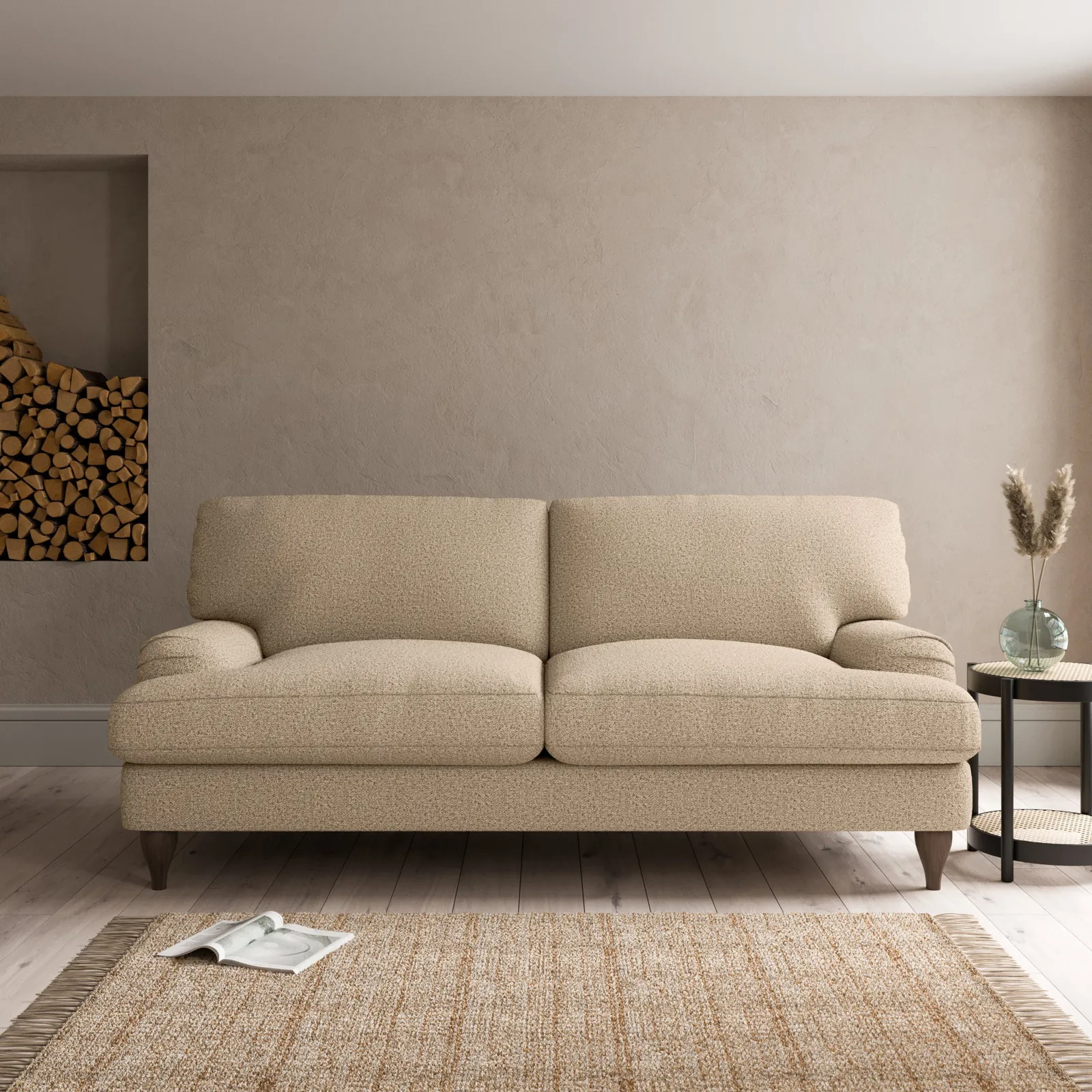 Darwin Cosy Marl 3 Seater Sofa Cosy Marl Camel