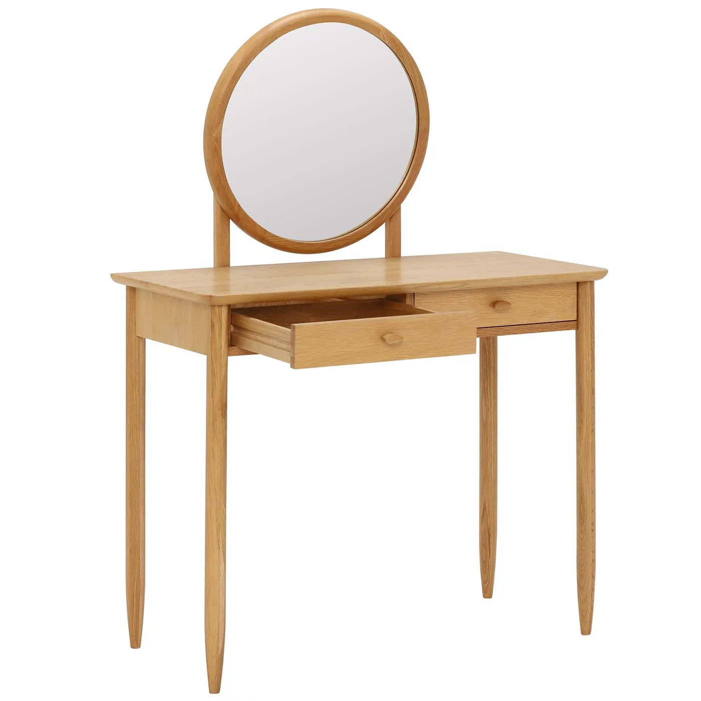 Ercol Teramo Dressing Table, Neutral Oak | Barker & Stonehouse 4
