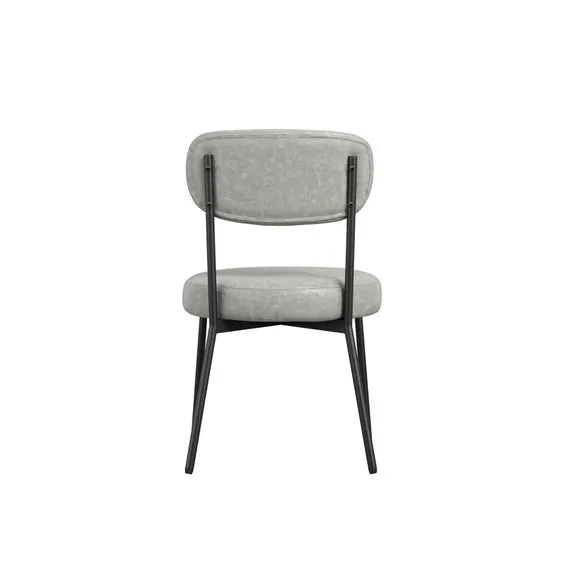Smith Faux Leather Set of 2 Dining Chairs 5