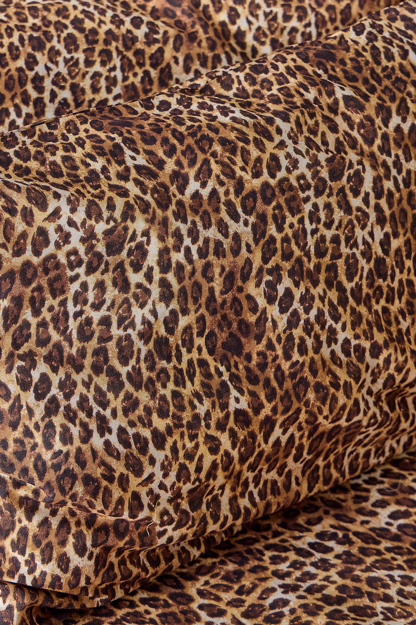Leopard Print Fitted Sheet & Pillowcase Set - Neutral 5