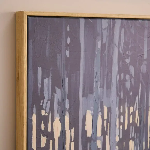 Winter Forest Framed Canvas 2